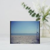 Unten am Strand Postkarte (Stehend Vorderseite)