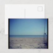 Unten am Strand Postkarte (Vorne/Hinten)