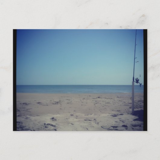 Unten am Strand Postkarte (Vorderseite)