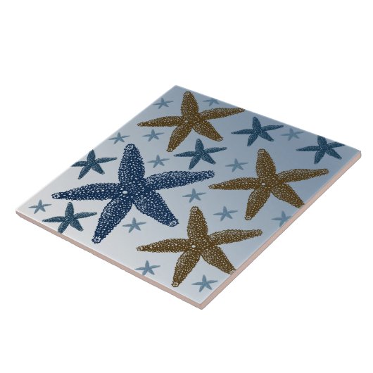 Unten durch die SeeStarfish Fliese (Seite)