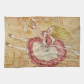 Unten fallen der Kaninchenbau Handtuch (Horizontal)