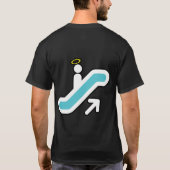 Unten gehen? T-Shirt (Rückseite)