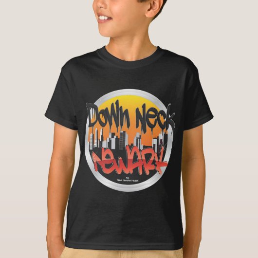 unten Hals Newark T-Shirt (Vorderseite)