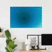 Unten im Poster "Deep Blue Sea" (Heimbüro)