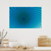 Unten im Poster "Deep Blue Sea" (Küche)