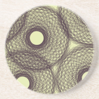 unten in Dunkelheit Getränkeuntersetzer