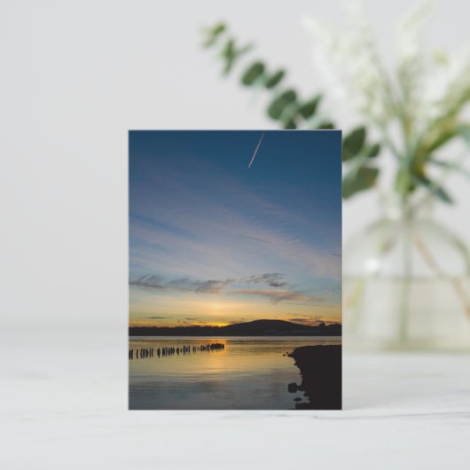 Unten liegend postkarte (Stehend Vorderseite)