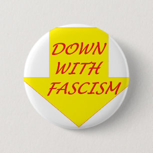 Unten mit Faschismus Button
