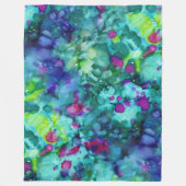 Unten stehend einige geheimnisvolle Ausdrücke: Fleecedecke (Vorderseite)