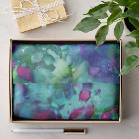 Unten stehend einige geheimnisvolle Ausdrücke: Seidenpapier (Geschenk)