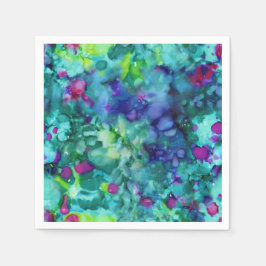 Unten stehend einige geheimnisvolle Ausdrücke: Serviette