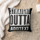 Unten Text hinzufügen Kissen (Decke)