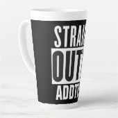 Unten Text hinzufügen Milchtasse (Linke Ecke)