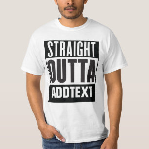Unten Text hinzufügen T-Shirt