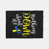 Unten über das Syndrom Bewusstsein Fleecedecke (Vorderseite (Horizontal))
