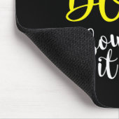 Unten über das Syndrom Bewusstsein Mousepad (Ecke)