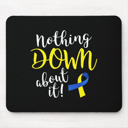 Unten über das Syndrom Bewusstsein Mousepad (Vorne)