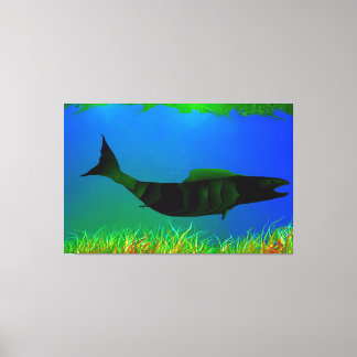 Unten unter Digital-Malerei auf Leinwand