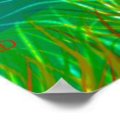 Unten unter Digital-Malerei Poster (Ecke)