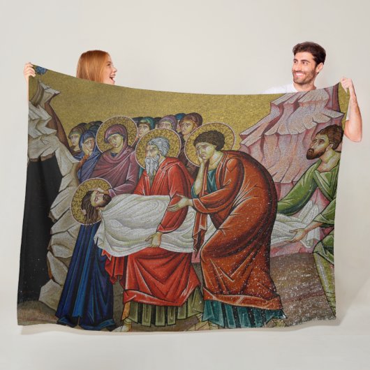 UNTEN VOM CROSS FLEECEDECKE (Beispiel)