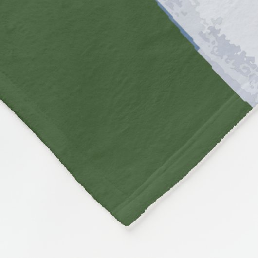 Unten Weste-Tiger Fleecedecke (Ecke)