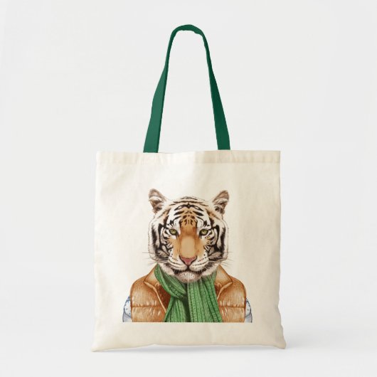 Unten Weste-Tiger Tragetasche (Vorne)