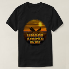 Unter afrikanischem Himmel | Sonnenuntergang-Safar T-Shirt