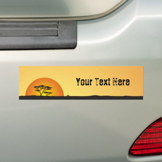 Unter afrikanischen Himmeln: Autoaufkleber (Auf Auto)