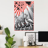 Unter Aufsicht Kolossaldruck Poster (Heimbüro)