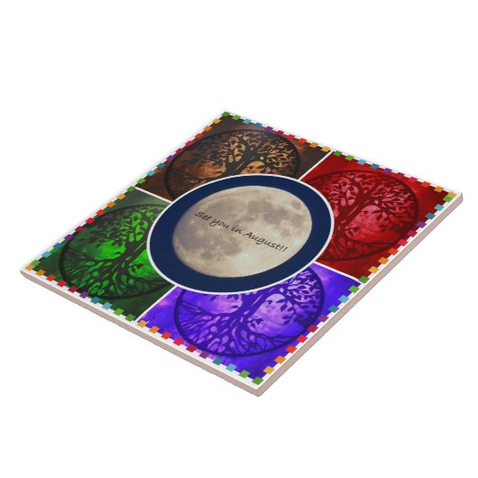 Unter August-Himmeln… Fliese (Seite)