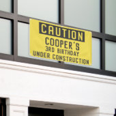 unter Baugestänge Banner (Äußeres Gebäude)