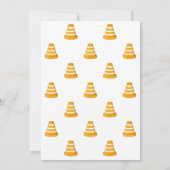 Unter Baugewerbe Truck Birthday Party (Rückseite)