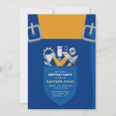 Unter Bauherrschaft Geburtstagspartei (Vorderseite)