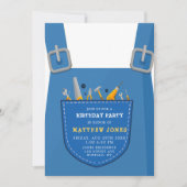 Unter Bauherrschaft Geburtstagspartei (Vorderseite)