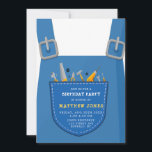 Unter Bauherrschaft Geburtstagspartei<br><div class="desc">Sie werden diesen blauen Jean-Overalls mit praktischen Tools in der Tasche Liebe. Ideal für die Geburtstagsparty von Jungen!</div>