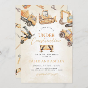 unter Baukinderdusche Einladung