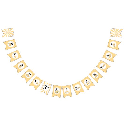 Unter Baustelle Geburtstagsbanner Wimpelkette (Alle)