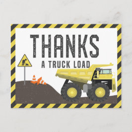 Unter Baustumpf Truck Geburtstag Vielen Dank Postkarte