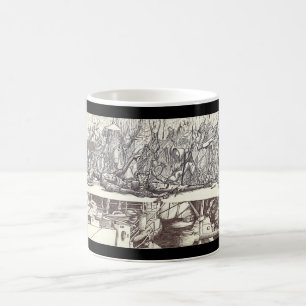 Unter Beobachtung, von Brian Benson, Kaffeetasse