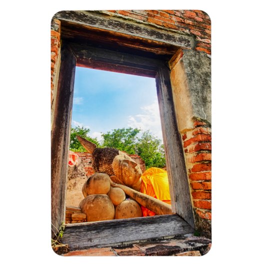 Unter Bezugnahme auf Buddha, Ayutthaya Magnet (Vertikal)