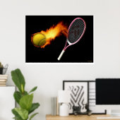 Unter Branddruck Poster (Heimbüro)