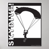 Unter Canopy SkyDive! Poster (Vorne)