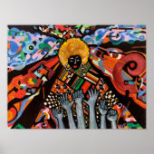 "Unter Chaos, ich steige auf" Poster (Vorne)