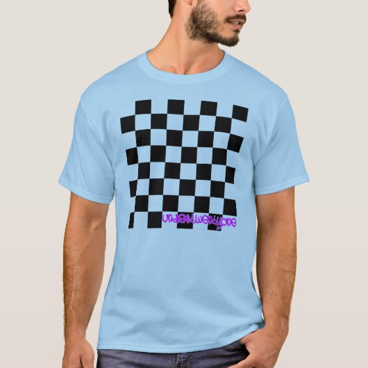 Unter Checkered T - Shirt 21 (Vorderseite)