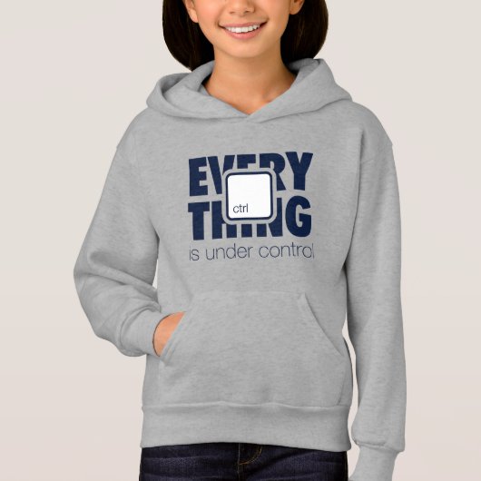 Unter ctrl hoodie (Vorderseite)