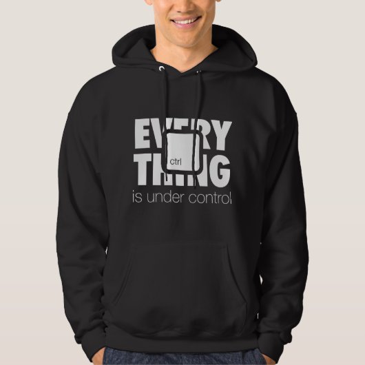 Unter ctrl hoodie (Vorderseite)