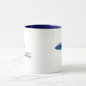Unter Debbies blauem Regenschirm Tasse (Zentrum)
