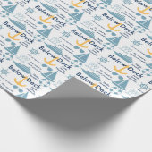 Unter Decklackpapier Geschenkpapier (Ecke)