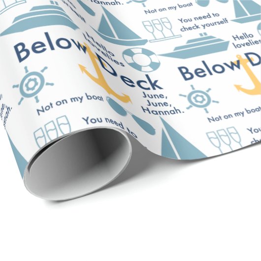 Unter Decklackpapier Geschenkpapier (Rolleneckpunkt)