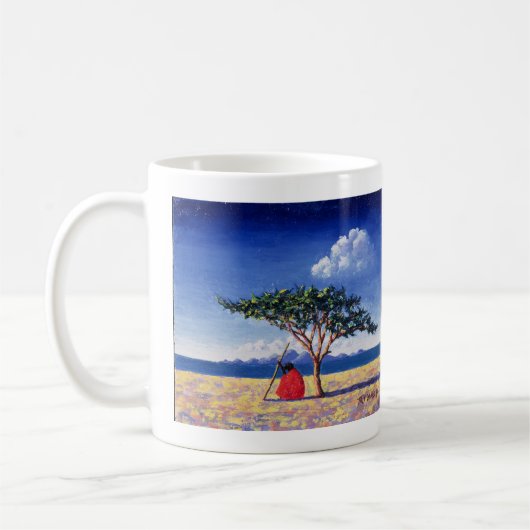 Unter dem Akazien-Baum 1991 Kaffeetasse (Links)